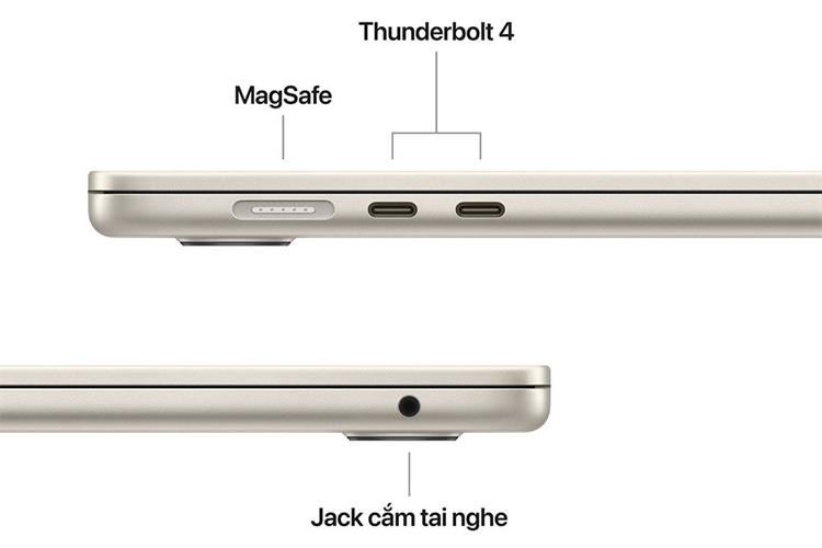 Laptop MacBook Air 15 inch M4 32GB/512GB Màu Vàng