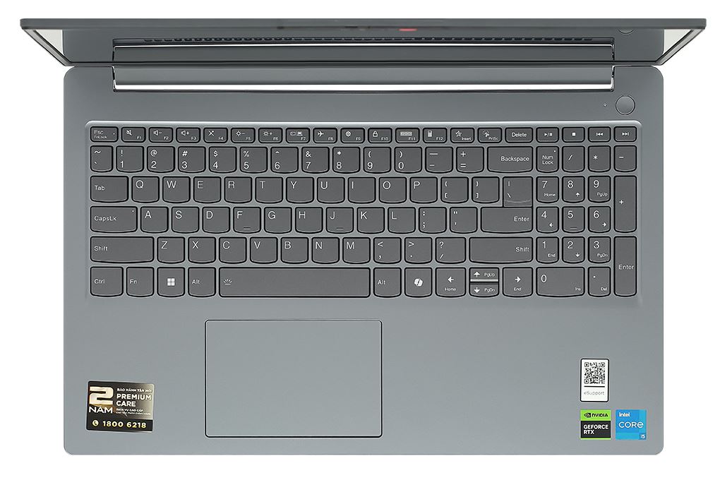 Laptop Lenovo Gaming LOQ 15IAX9E - 83LK0079VN (i5 12450HX, 16GB, 512GB, RTX 3050 6GB, Full HD 144Hz, Win11) Màu Xám