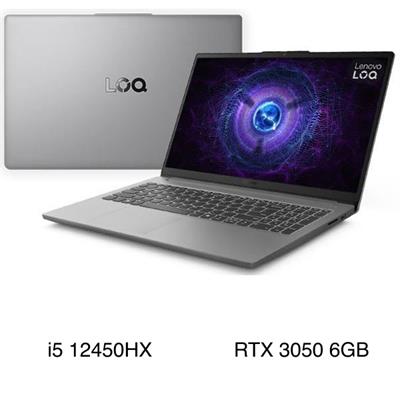 Laptop Lenovo Gaming LOQ Essential 15IAX9E i5 12450HX/16GB/512GB/6GB RTX3050/144Hz/Win11 (83LK0079VN)