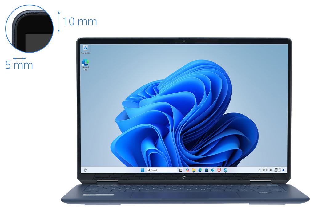 Laptop HP OmniBook UF 14 fh0038TU - B2CP4PA (Ultra 9 288V, 32GB, 1TB, 2.8K OLED 120Hz, Cảm ứng, OfficeHS+365, Win11) - 3