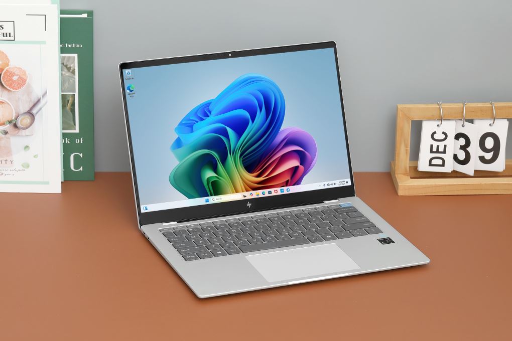 Laptop HP OmniBook X 14 fe1010QU - B53KBPA (X1P 42 100, 16GB, 512GB, 2.2K, Cảm ứng, OfficeHS+365, Win11) Màu Bạc