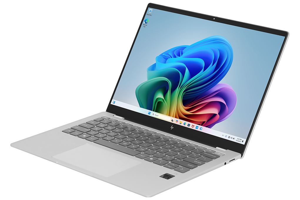 Laptop HP OmniBook X 14 fe1010QU - B53KBPA (X1P 42 100, 16GB, 512GB, 2.2K, Cảm ứng, OfficeHS+365, Win11) Màu Bạc