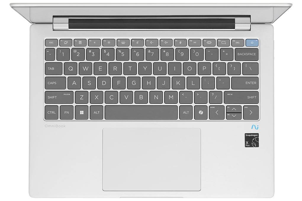 Laptop HP OmniBook X 14 fe1010QU - B53KBPA (X1P 42 100, 16GB, 512GB, 2.2K, Cảm ứng, OfficeHS+365, Win11) Màu Bạc