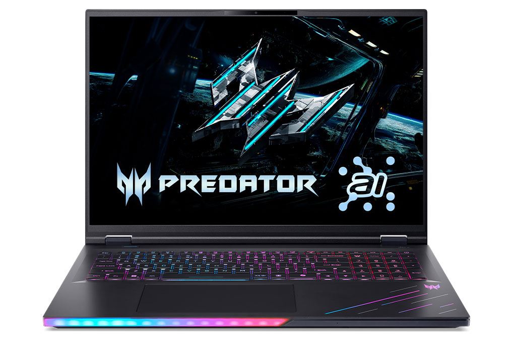 Laptop Acer Gaming Predator Helios 18 AI PH18 73 98AQ - NH.QVWSV.001 (Ultra 9 275HX, 192GB, 6TB, RTX 5090 24GB, 4K 120Hz, Win11 Pro) - 5