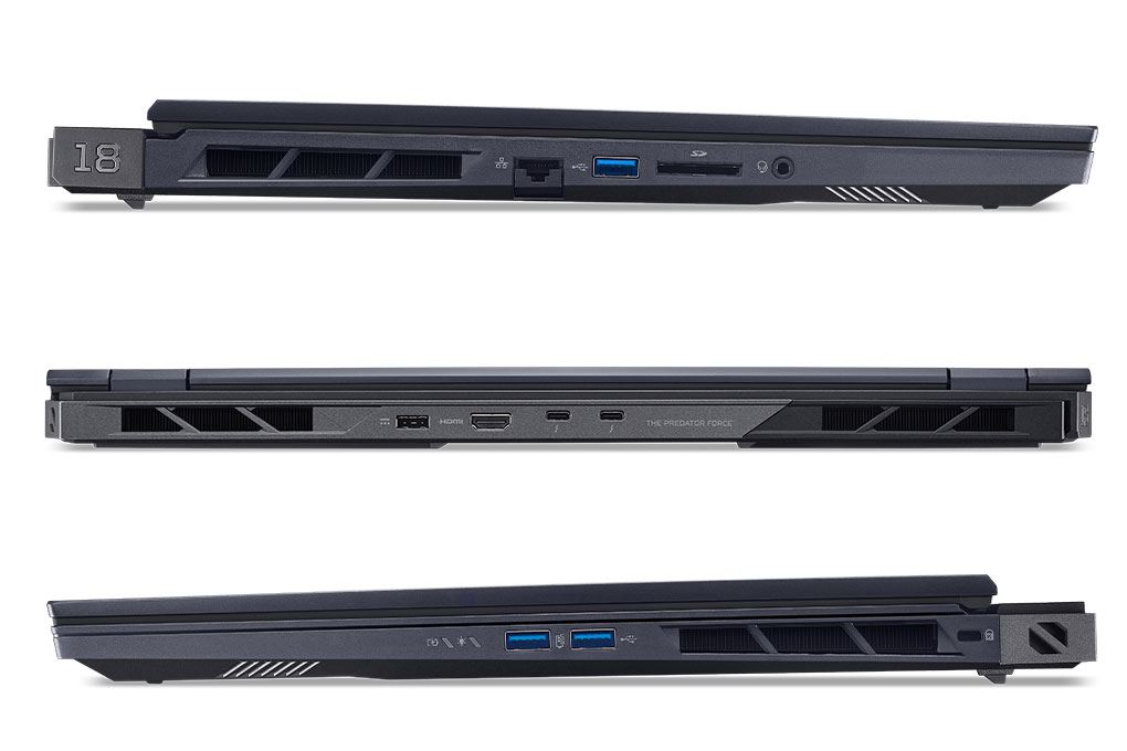 Laptop Acer Gaming Predator Helios 18 AI PH18 73 98AQ - NH.QVWSV.001 (Ultra 9 275HX, 192GB, 6TB, RTX 5090 24GB, 4K 120Hz, Win11 Pro) - 6