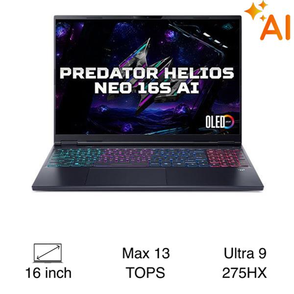 Acer Predator Helios Neo 16S AI PHN16S 71 95MS Ultra 9 275HX (NH.QX7SV.002)