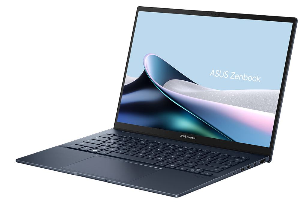 Laptop Asus Zenbook 14 UX3405CA - PZ204WS (Ultra 9 285H, 32GB, 1TB, 2.8K 120Hz, Cảm ứng, OfficeH24+365, Win11) Màu Xanh Dương