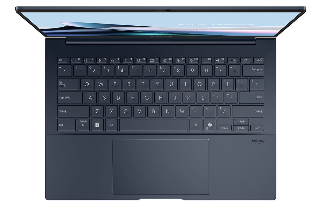 Laptop Asus Zenbook 14 UX3405CA - PZ204WS (Ultra 9 285H, 32GB, 1TB, 2.8K 120Hz, Cảm ứng, OfficeH24+365, Win11) Màu Xanh Dương