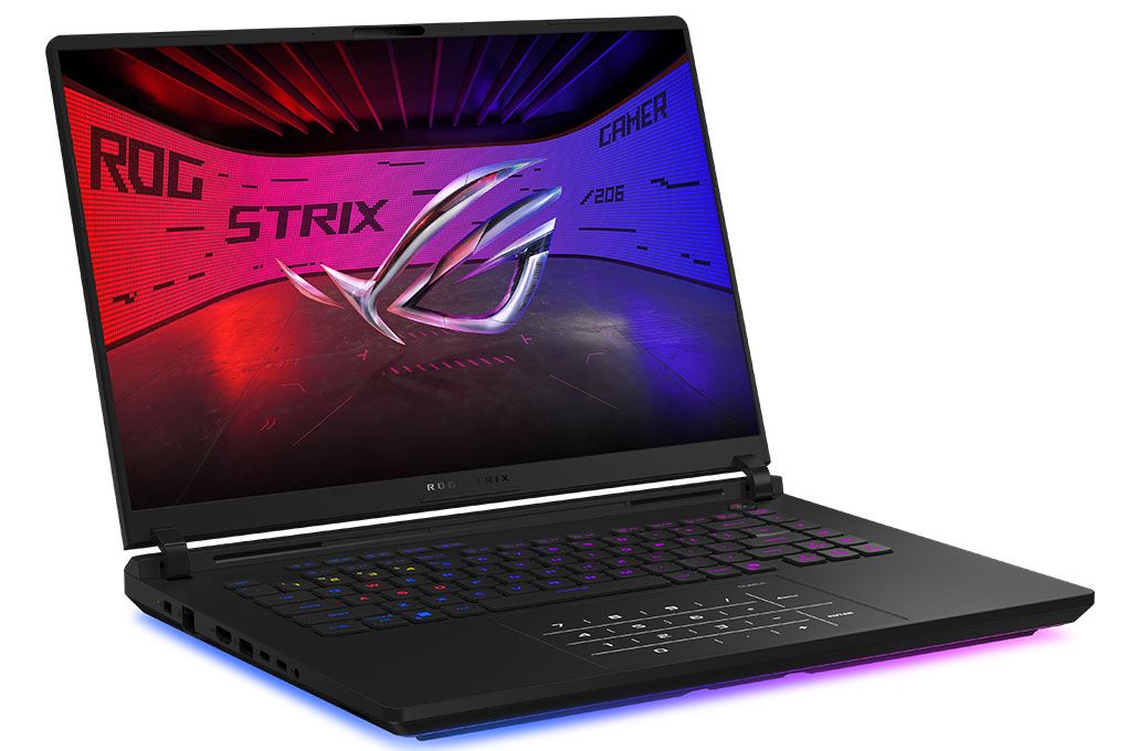 Laptop Asus Gaming ROG Strix SCAR 16 G635LW - RW175W (Ultra 9 275HX, 64GB, 4TB, RTX 5080 16GB, WQXGA 240Hz, Win11) Màu Đen