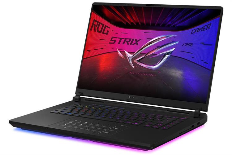 Laptop Asus Gaming ROG Strix SCAR 16 G635LW - RW175W (Ultra 9 275HX, 64GB, 4TB, RTX 5080 16GB, WQXGA 240Hz, Win11) Màu Đen