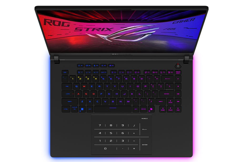 Laptop Asus Gaming ROG Strix SCAR 16 G635LW - RW175W (Ultra 9 275HX, 64GB, 4TB, RTX 5080 16GB, WQXGA 240Hz, Win11) Màu Đen