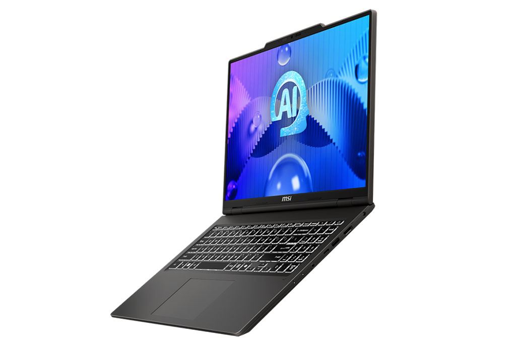 Laptop MSI VenturePro 16 AI A1VEG - 003VN (Ultra 7 155H, 16GB, 512GB, RTX 4050 6GB, 2K OLED 120Hz, Win11) Màu Xám
