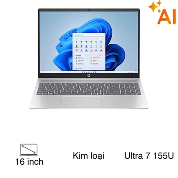 Laptop HP Pavilion 16 af0053TU Ultra 7 155U/16GB/512GB/OfficeHS/Win11 (AY8C2PA)