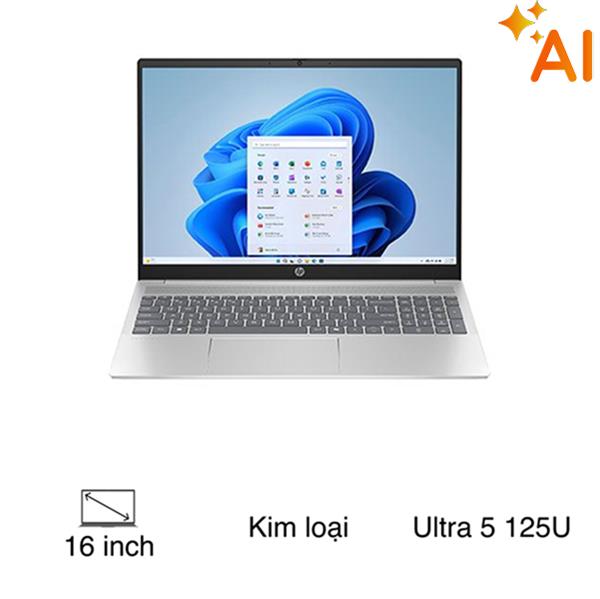 Laptop HP Pavilion 16 af0055TU Ultra 5 125U/16GB/512GB/OfficeHS/Win11 (AY8C4PA)