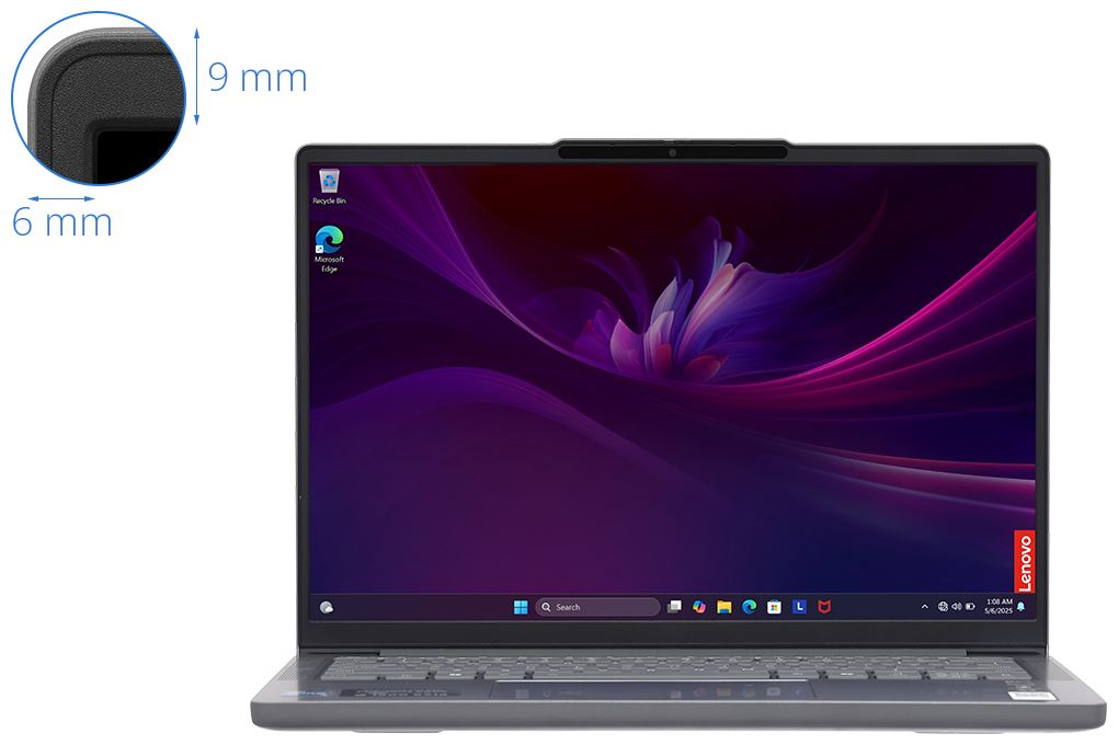Laptop Lenovo Ideapad Slim 3 14IRH10 - 83K0000CVN (i5 13420H, 24GB, 512GB, WUXGA OLED, Win11) - 3