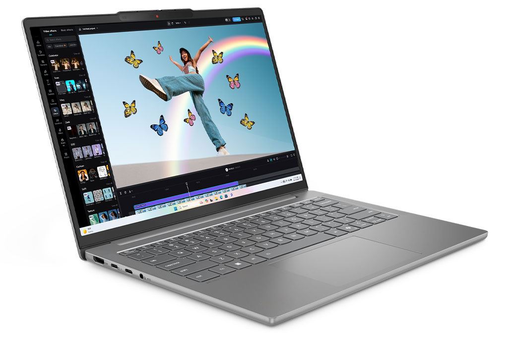 Laptop Lenovo Ideapad Slim 5 OLED 14AKP10 - 83HX001KVN (R5 AI 340, 24GB, 512GB, WUXGA OLED, Win11) Màu Xám