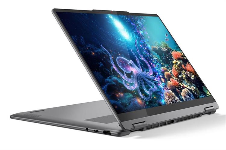 Laptop Lenovo Yoga 7 2in1 14ILL10 - 83JQ0049VN (Ultra 7 258V, 32GB, 1TB, 2.8K OLED 120Hz, Cảm ứng, OfficeH24+365, Win11) Màu Xám