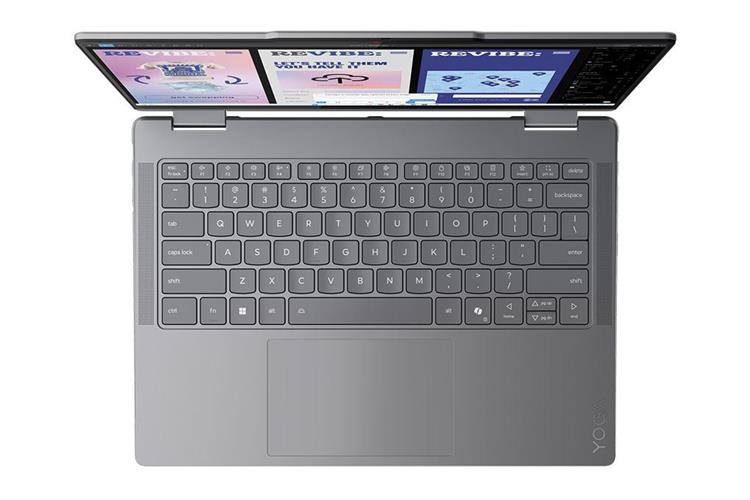 Laptop Lenovo Yoga 7 2in1 14ILL10 - 83JQ0049VN (Ultra 7 258V, 32GB, 1TB, 2.8K OLED 120Hz, Cảm ứng, OfficeH24+365, Win11) Màu Xám