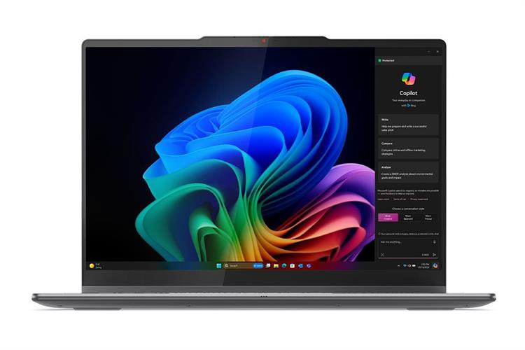 Laptop Lenovo Yoga 7 2in1 14ILL10 - 83JQ0049VN (Ultra 7 258V, 32GB, 1TB, 2.8K OLED 120Hz, Cảm ứng, OfficeH24+365, Win11) Màu Xám