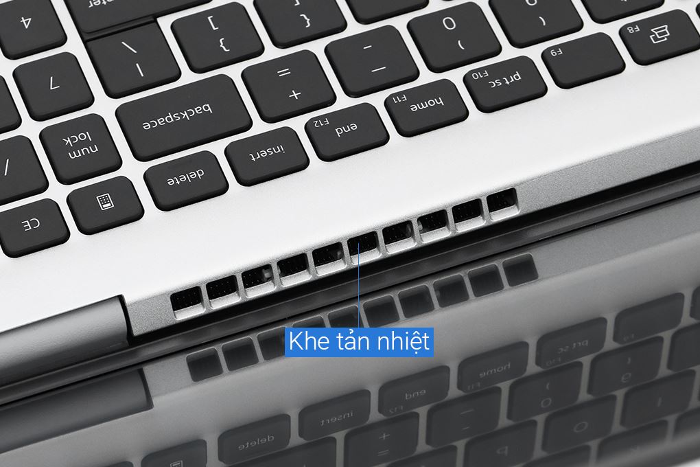 Laptop Dell Inspiron 15 3520 - 71064798 (i5 1235U, 16GB, 512GB, Full HD 120Hz, OfficeH24+365, KYHD, Win11) Màu Bạc