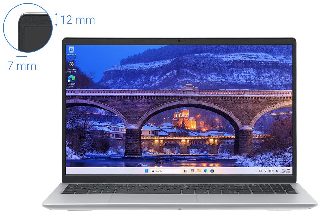Laptop Dell Inspiron 15 3530 - 71053721 (i7 1355U, 16GB, 512GB, Full HD 120Hz, OfficeH24+365, Win11) Màu Bạc