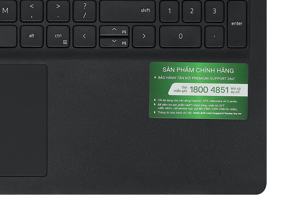 Laptop Dell Inspiron 15 3520 - N3520-i5U085W11BLU-FP (i5 1235U, 8GB, 512GB, Full HD 120Hz, OfficeH24+365, Win11) - 11