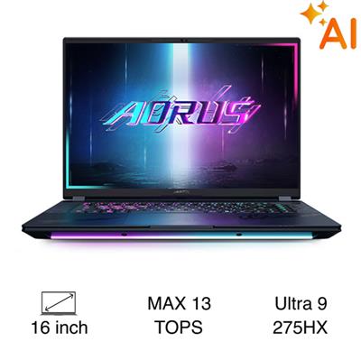 Laptop GIGABYTE AORUS MASTER 16 Ultra 9 275HX/32GB/1TB/16GB RTX5080/240Hz/Win11 (AORUS-MASTER-16-BYHC5VNE64SH)