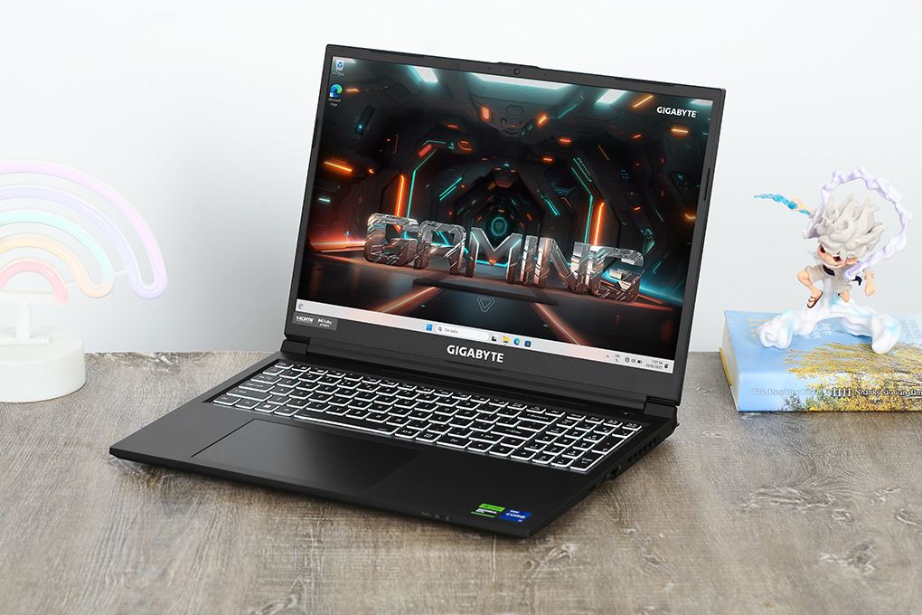 Laptop GIGABYTE Gaming G6 MF RC56 - 9RC56MF0HJIIXIVN000 (i7 13620H, 16GB, 512GB, RTX 4050 6GB, WUXGA 165Hz, Win11) - 13