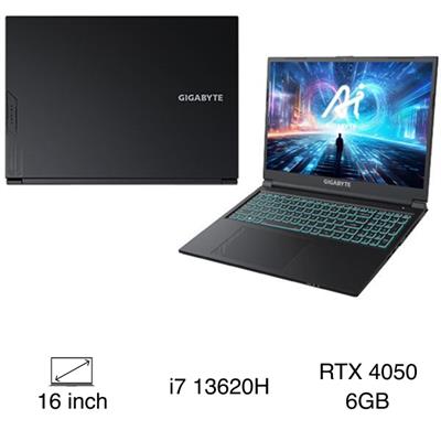 Laptop GIGABYTE Gaming G6 MF RC56 - 9RC56MF0HJIIXIVN000 (i7 13620H, 16GB, 512GB, RTX 4050 6GB, WUXGA 165Hz, Win11)