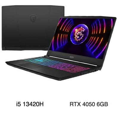 Laptop MSI Katana 15 B13VEK i5 13420H/16GB/512GB/6GB RTX4050/144Hz/Balo/Win11 (2416VN)