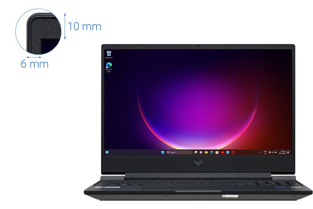 Laptop HP Gaming VICTUS 15 fa2731TX - B85LNPA (i5 13420H, 16GB, 512GB, RTX 3050 6GB, Full HD 144Hz, Win11) Màu Đen