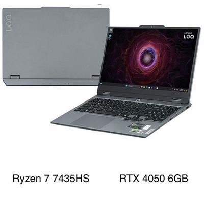 Laptop Lenovo Gaming LOQ 15ARP9 - 83JC00J0VN (R7 7435HS, 24GB, 512GB, RTX 4050 6GB, Full HD 144Hz, Win11)