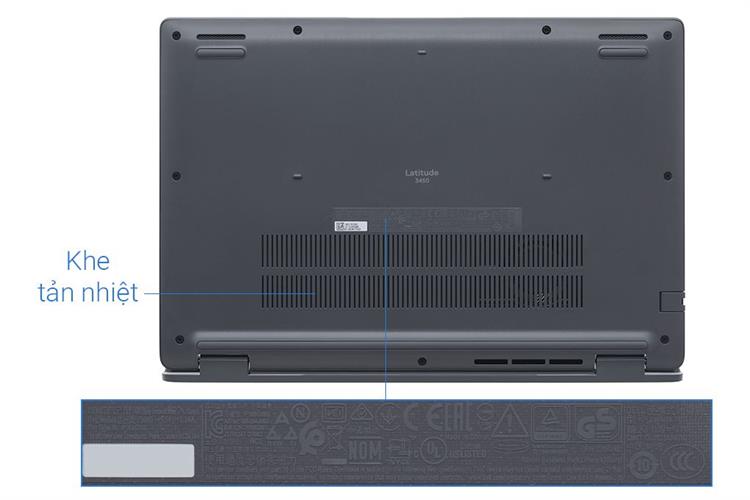 Laptop Dell Latitude 3450 - 71058806 (i7 1355U, 16GB, 512GB, Full HD, Win11) Màu Xám