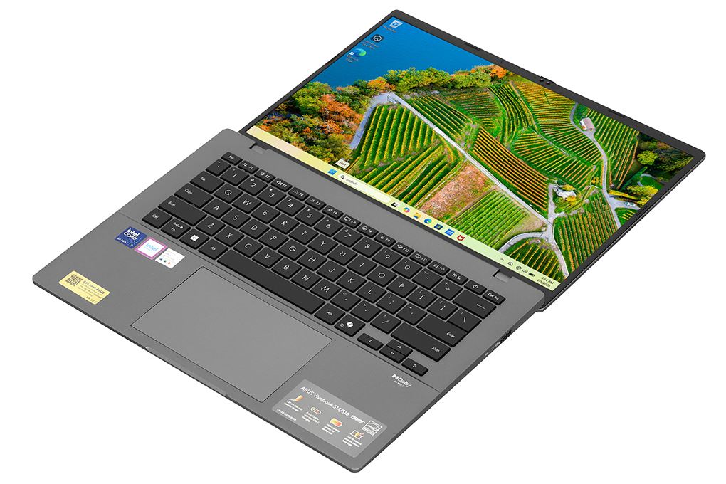 Laptop Asus Vivobook S14 S3407CA - LY096WS (Ultra 7 255H, 16GB, 512GB, WUXGA, OfficeH24+365, Win11) Màu Xám