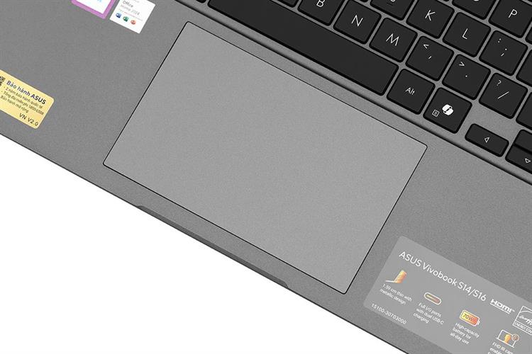 Laptop Asus Vivobook S14 S3407CA - LY096WS (Ultra 7 255H, 16GB, 512GB, WUXGA, OfficeH24+365, Win11) Màu Xám