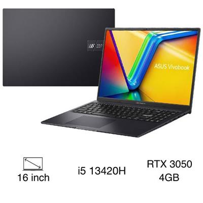 Laptop Asus Gaming Vivobook 16X K3605VC i5 13420H/16GB/512GB/4GB RTX3050/144Hz/Win11 (RP364W)
