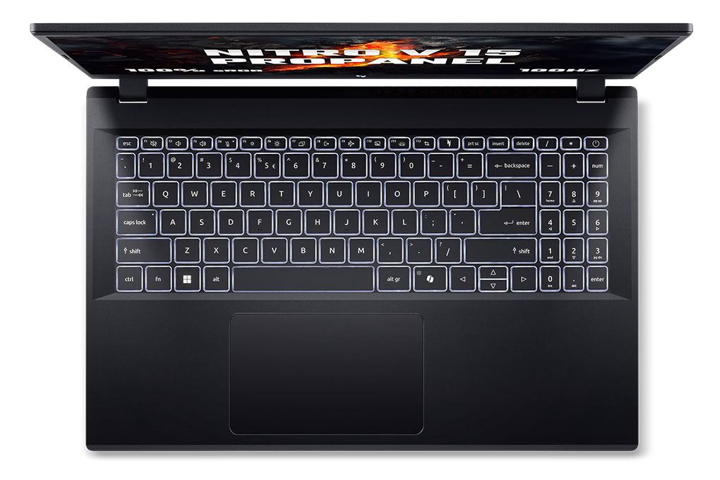 Laptop Acer Gaming Nitro V 15 ProPanel ANV15 41 R7AP - NH.QPGSV.002 (R5 7535HS, 16GB, 512GB, RTX 2050 4GB, Full HD 180Hz, Win11) - 4