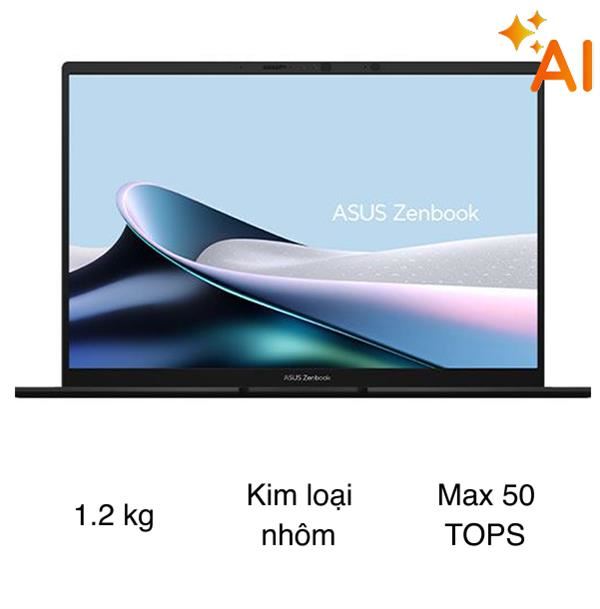 Laptop Asus Zenbook 14 UM3406KA - PP113WS (R7 AI 350, 16GB, 512GB, 2.8K 120Hz, OfficeH24 365, Win11)