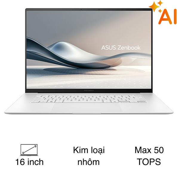 Laptop Asus Zenbook S16 UM5606KA - RK127WS (R7 AI 350, 24GB, 1TB, 2.8K 120Hz, OfficeH24 365, Win11)