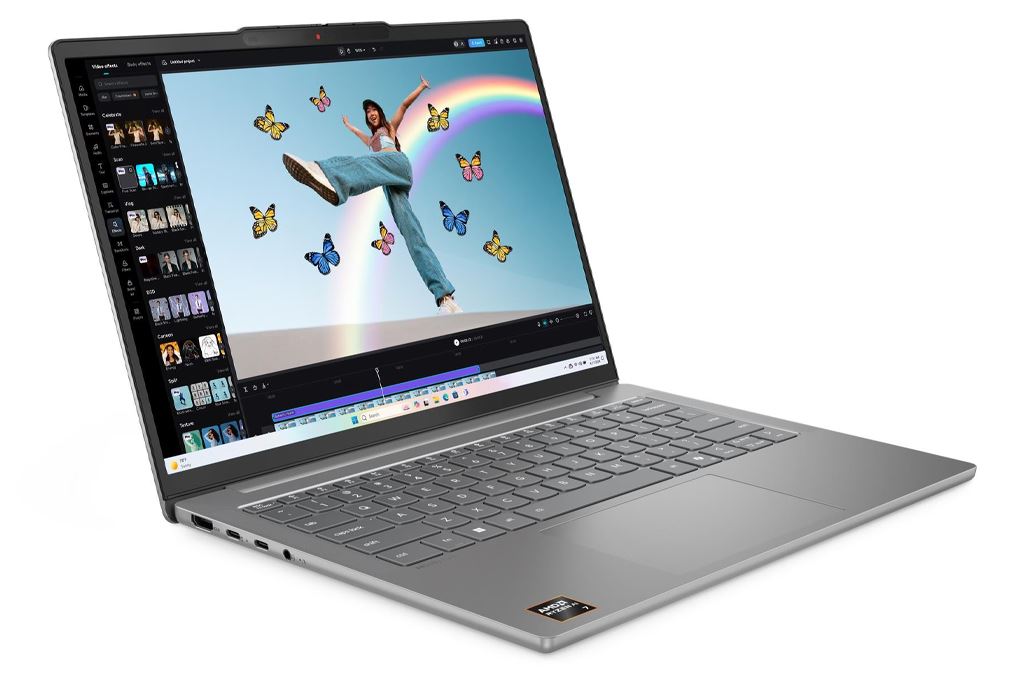 Laptop Lenovo IdeaPad Slim 5 OLED 14AKP10 - 83HX0065VN (R5 AI 340, 32GB, 512GB, WUXGA OLED, Win11) Màu Xám