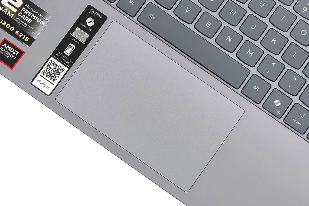 Laptop Lenovo IdeaPad Slim 5 OLED 14AKP10 - 83HX0066VN (R7 AI 350, 32GB, 512GB, WUXGA OLED, Win11) Màu Xám