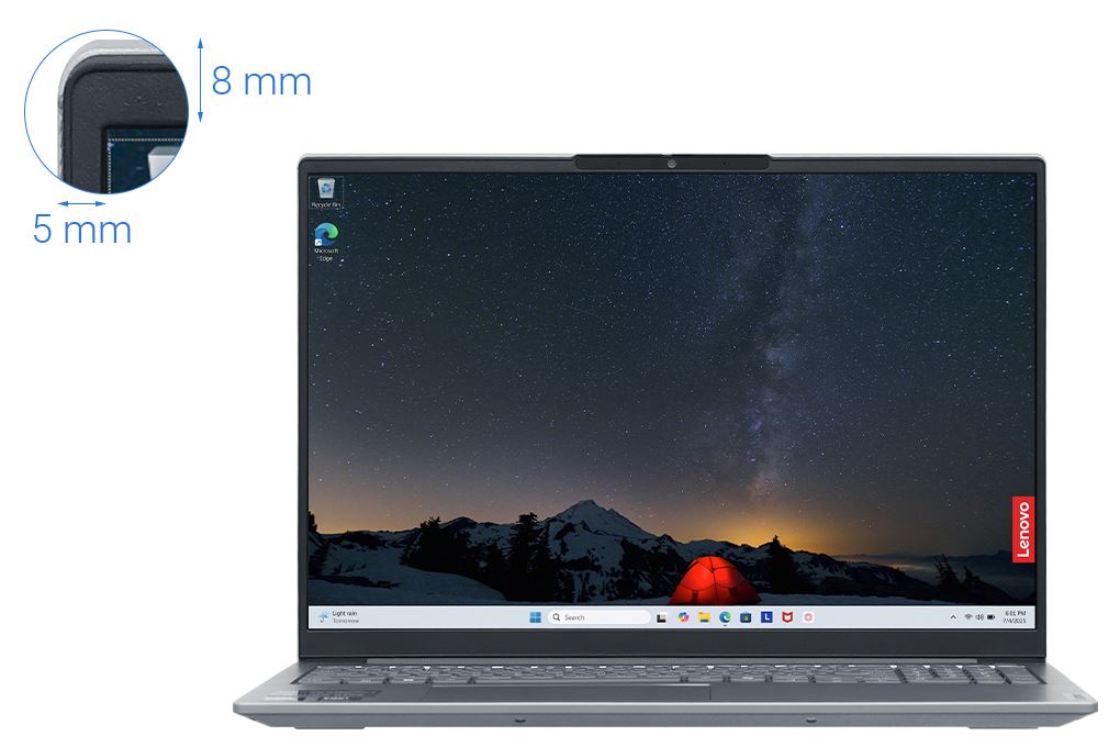 Laptop Lenovo ThinkBook 16 - 21SK006YVN (Ultra 7 255H, 32GB, 1TB, WUXGA, Win11) Màu Xám