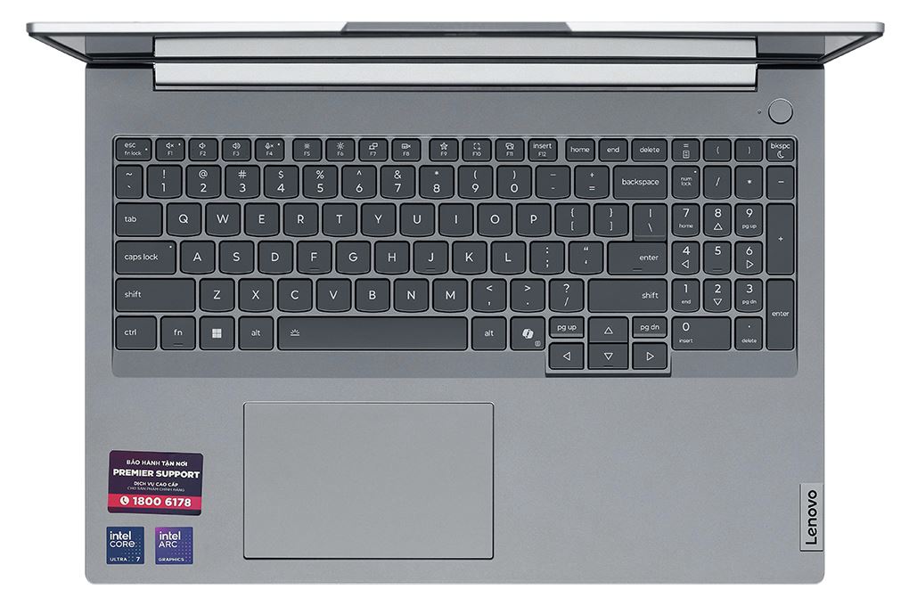 Laptop Lenovo ThinkBook 16 - 21SK006YVN (Ultra 7 255H, 32GB, 1TB, WUXGA, Win11) Màu Xám