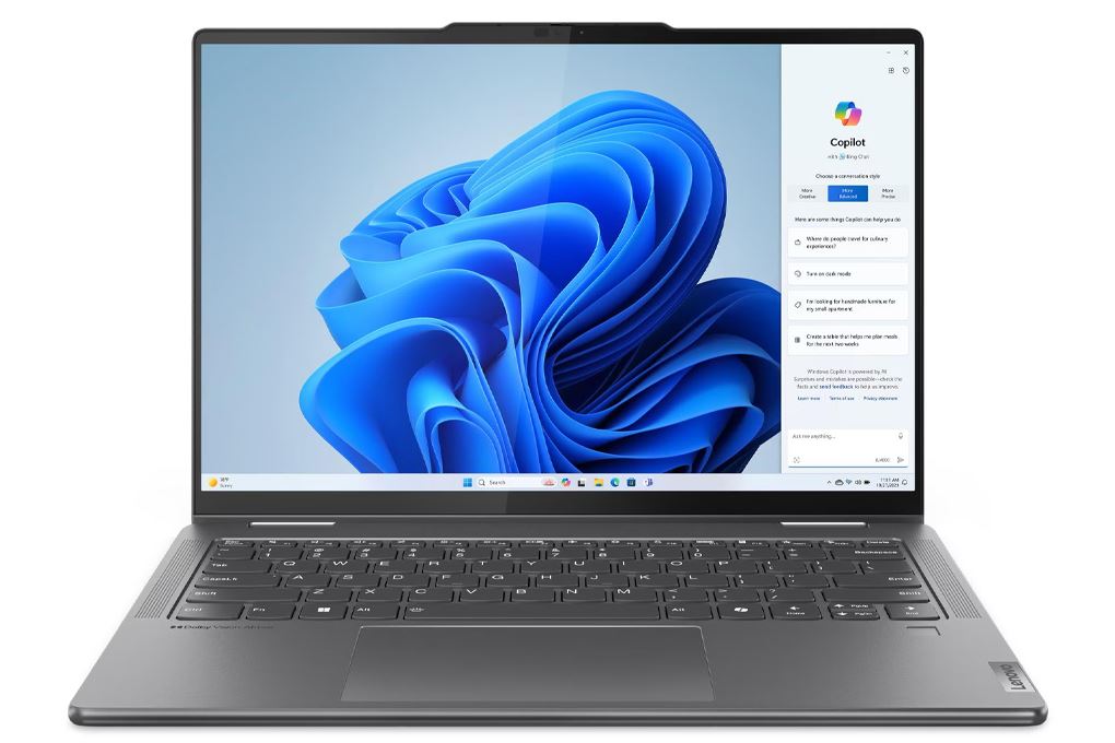 Laptop Lenovo Yoga 7 2in1 OLED 14IML9 - 83DJ00H8VN (Ultra 5 125H, 16GB, 1TB, WUXGA OLED, Cảm ứng, OfficeH24+365, Win11) - 4