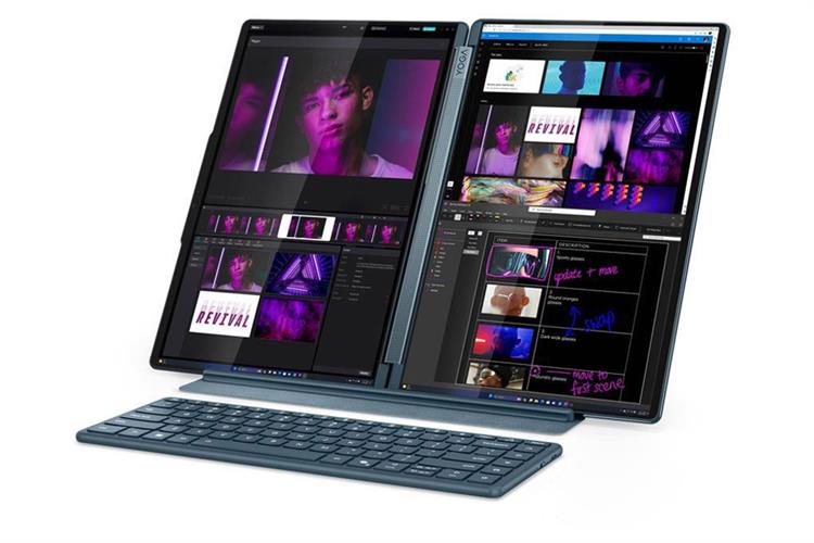 Lenovo Yoga Book 9 OLED 14IAH10 - 83KJ001QVN (Ultra 9 285H, 32GB, 1TB, WQXGA+ OLED 120Hz, Cảm ứng, OfficeHS+365, Win11) - Chính hãng, giá tốt