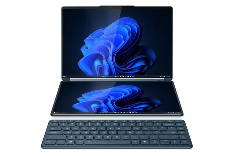 Laptop Lenovo Yoga Book 9 OLED 14IAH10 - 83KJ001QVN (Ultra 9 285H, 32GB, 1TB, WQXGA+ OLED 120Hz, Cảm ứng, OfficeHS+365, Win11) Màu Xanh
