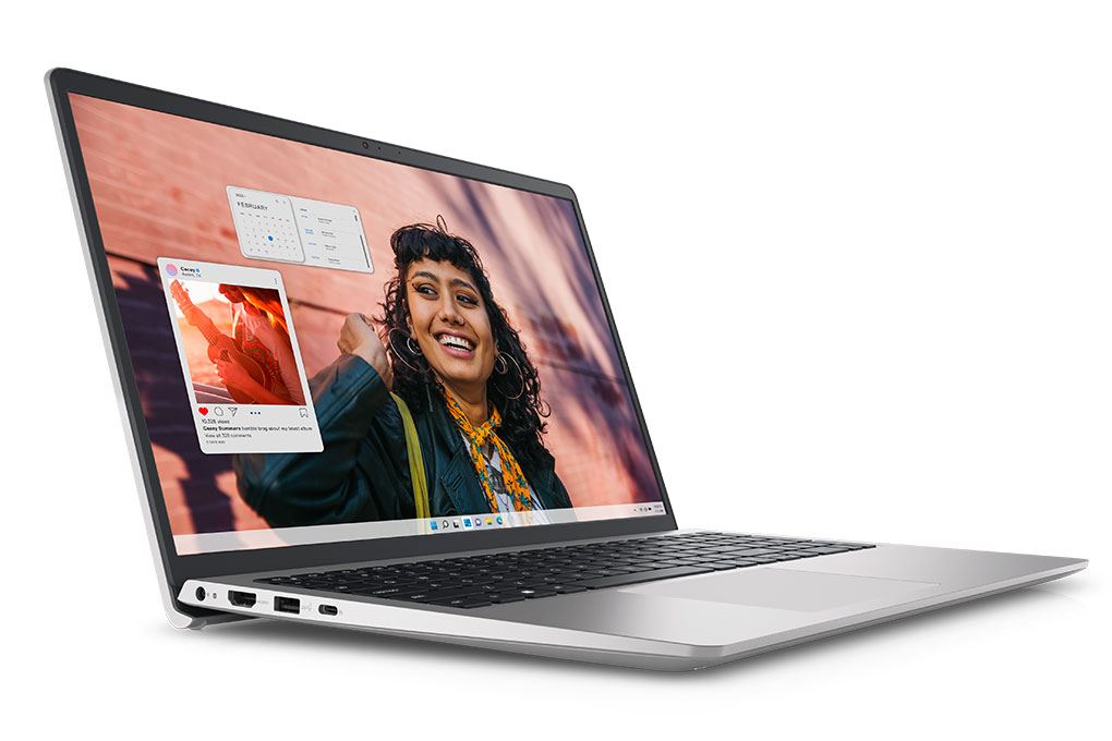 Laptop Dell Inspiron 15 3530 - P16WD22 (i5 1334U, 16GB, 512GB, Full HD 120Hz, OfficeH24+365, Win11) Màu Bạc