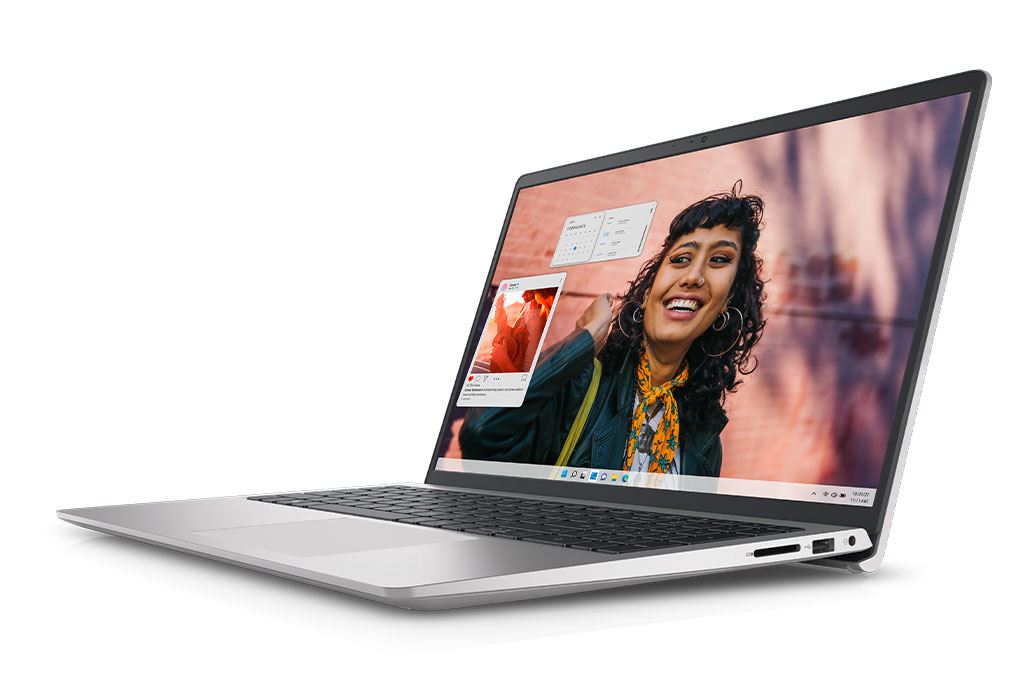 Laptop Dell Inspiron 15 3530 - P16WD22 (i5 1334U, 16GB, 512GB, Full HD 120Hz, OfficeH24+365, Win11) Màu Bạc