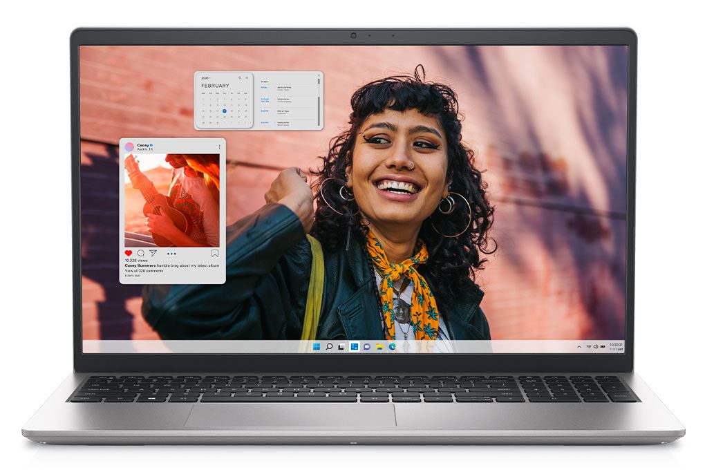 Laptop Dell Inspiron 15 3530 - P16WD22 (i5 1334U, 16GB, 512GB, Full HD 120Hz, OfficeH24+365, Win11) Màu Bạc