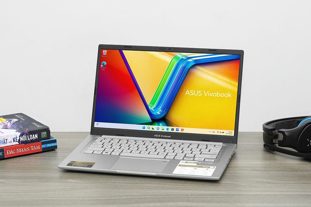 Laptop Asus Vivobook 14 X1404VA - EB155WS (Core 5 120U, 16GB, 512GB, Full HD, OfficeH24+365, Win11) Màu Bạc